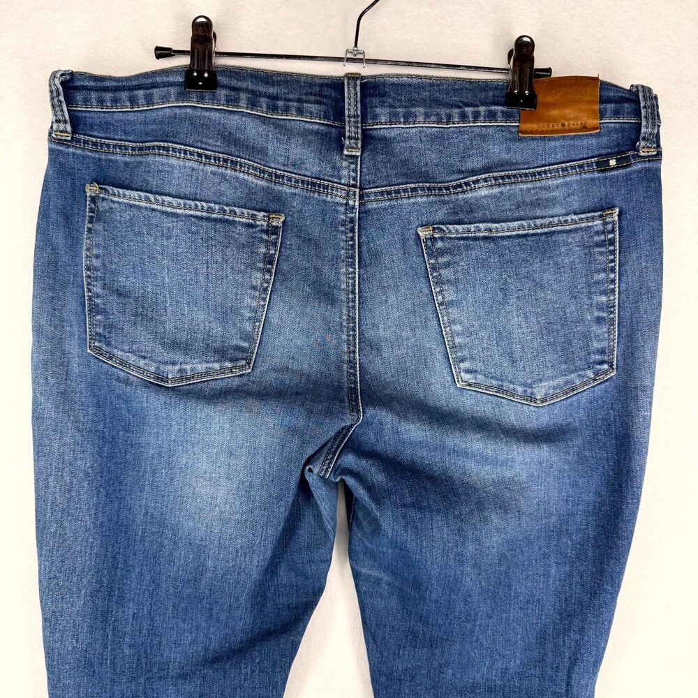 Lucky Brand Brooke Skinny Denim Blue Jeans‎ Womens Size 10/30 - Picture 6 of 12